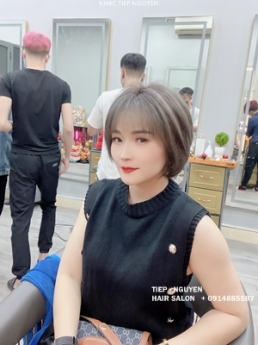 94 tóc layer,Miss Grand, tóc ngắn - Học nghề tóc Tiệp Nguyễn