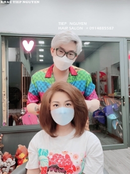 5 tóc layer,Miss Grand, tóc ngắn - Học nghề tóc Tiệp Nguyễn