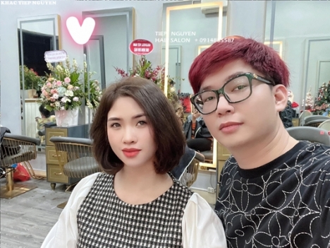 2 tóc layer,Miss Grand, tóc ngắn - Học nghề tóc Tiệp Nguyễn