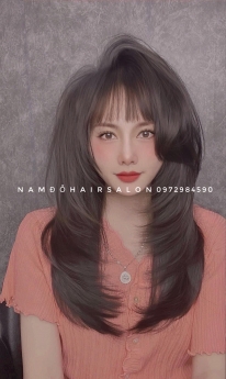 Top Salon Uốn Cụp Phồi Tóc Dài Layer Đẹp Uy Tín Giá Rẻ Hoài Đức - Nam Đỗ Hair Salon