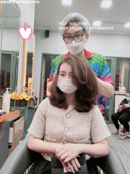 7 tóc layer,Miss Grand, tóc ngắn - Học nghề tóc Tiệp Nguyễn