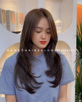 Top Salon Uốn Xoăn Cụp Tóc Dài Layer Đẹp Giá Rẻ Hoài Đức - Nam Đỗ Hair Salon