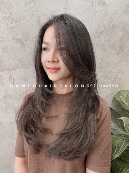 Top Salon Uốn Xoăn Cụp Tóc Dài Layer Đẹp Uy Tín Giá Rẻ Hoài Đức - Nam Đỗ Hair Salon