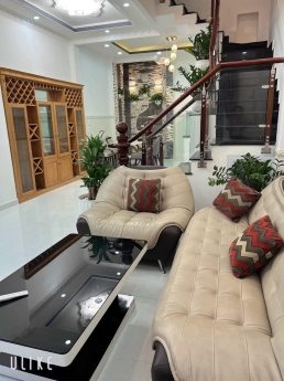 NHÀ PHỐ HIỆN ĐẠI - Tặng NỘI THẤT SANG TRỌNG- Hẻm 6M   - KHU AN NINH  ĐỒNG BỘ Chỉ 6,5 tỷ