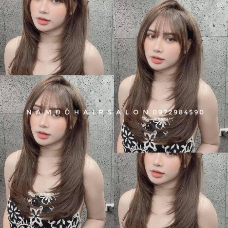 Top Salon Uốn Mái Mưa Tóc Dài Layer Đẹp Uy Tín Giá Rẻ Hoài Đức - Nam Đỗ Hair Salon