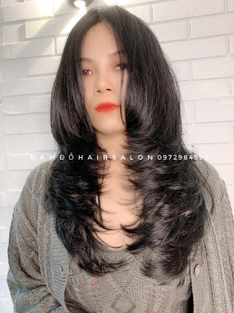 Top Salon Uốn Cụp Tóc Dài Layer Đẹp Uy Tín Giá Rẻ Hoài Đức - Nam Đỗ Hair Salon