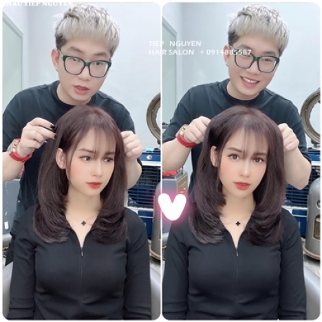26 tóc layer,Miss Grand, tóc ngắn - Học nghề tóc Tiệp Nguyễn