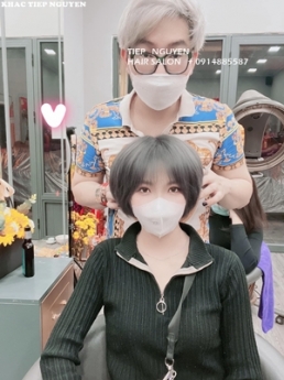 8 tóc layer,Miss Grand, tóc ngắn - Học nghề tóc Tiệp Nguyễn