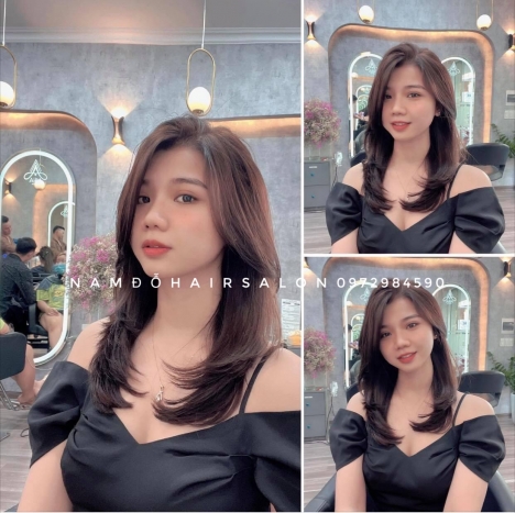 Top Salon Uốn Cụp Phồng Tóc Dài Layer Đẹp Uy Tín Giá Rẻ Hoài Đức - Nam Đỗ Hair Salon