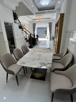 NHÀ PHỐ HIỆN ĐẠI - Tặng NỘI THẤT SANG TRỌNG- Hẻm 6M   - KHU AN NINH  ĐỒNG BỘ Chỉ 6,5 tỷ