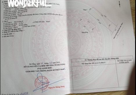 Nhà gác đúc lửng ô tô Hoàng Văn Thái 85m 2 tỷ 50 triệu