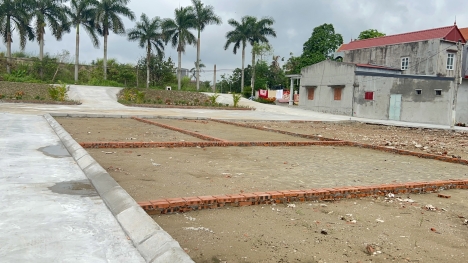 Chính chủ cần bán nhanh lô đất mặt tiền rộng 5m nằm sát chợ Thái Mỹ Đức An Lão H.P