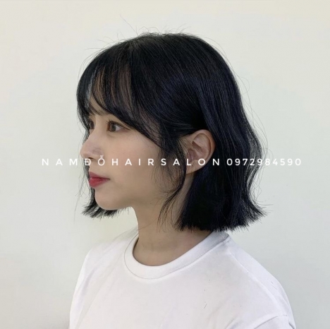 Uốn Nước Tóc Ngang Vuông,Top Salon Làm Đẹp Uy Tín Giá Rẻ Hoài Đức - Nam Đỗ Hair Salon