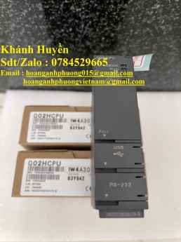 Bộ lập trình Mitsubishi Q02HCPU | Hoàng Anh Phương