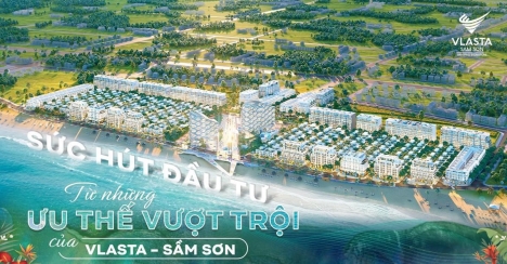 Bán ngoại giao biệt thự, nhà phố liền kề mặt biển, sở hữu lâu dài Vlasta - Sầm Sơn quà khủng, vay