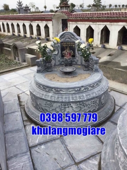83+ Hoa văn mẫu mộ đá - mộ tròn đá đẹp tại Bắc Ninh