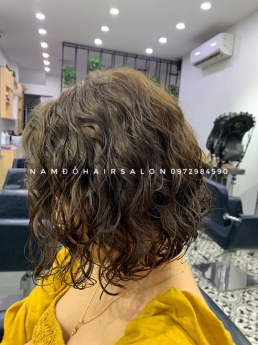 Uốn Sóng Nước Tóc Bob,Top Salon Làm Đẹp Uy Tín Giá Rẻ Hoài Đức - Nam Đỗ Hair Salon