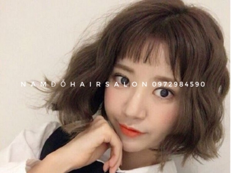 Uốn Sóng Nước Tóc Ngang Vai, Top Salon Làm Đẹp Uy Tín Giá Rẻ Hoài Đức - Nam Đỗ Hair Salon
