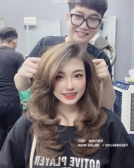 25 kiểu tóc layer,Miss Grand, uốn cụp mái bay - Học nghề tóc Tiệp Nguyễn