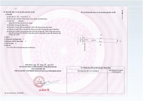 Đất Khu CN Becamex Chơn Thành( Thổ cư, sổ sẵn ký công chứng ngay )