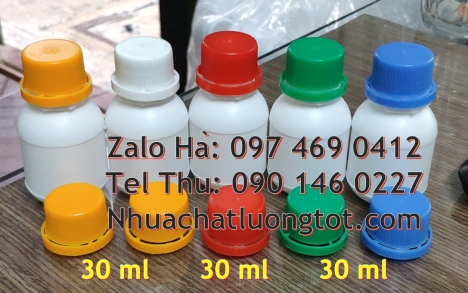 chai nhựa hdpe 50ml, chai 100ml nắp vặn, Chai hdpe 100ml vuông, chai 250 ml đựng thuốc sâu, chai 500