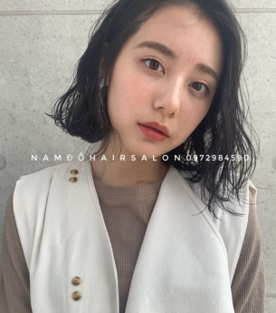 Uốn Sóng Nước Tóc Ngắn,Top Salon Làm Đẹp Uy Tín Giá Rẻ Hoài Đức - Nam Đỗ Hair Salon