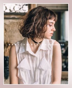 Uốn Xoăn Xù Mì Tóc Ngắn,Top Salon Làm Đẹp Giá Rẻ Hoài Đức - Nam Đỗ Hair Salon