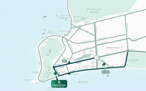 BÁN CĂN HỘ BIỂN VŨNG TÀU ,35M2, BÃI SAU THÙY VÂN, CÁCH BIỂN 100M, 1,3 TỶ