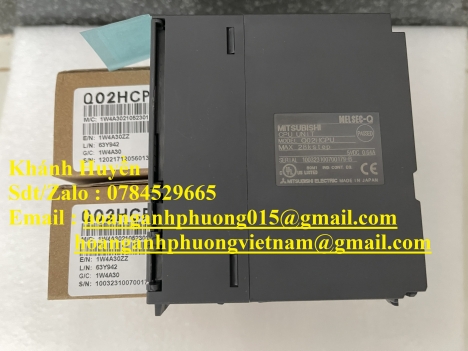 Bộ lập trình Mitsubishi Q02HCPU | Hoàng Anh Phương