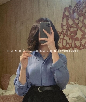 Uốn Sóng Tóc Ngang Vai,Top Salon Làm Đẹp Giá Rẻ Hoài Đức - Nam Đỗ Hair Salon