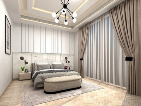 RÈM VẢI CỬA SỔ PHÒNG NGỦ CAO CẤP