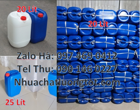 can 20l giá rẻ, can 25l xanh, Can cao cấp Can 20l đựng axit can 25l đựng tinh dầu, can 30l đựng th