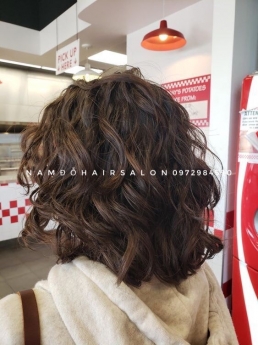 Uốn Sóng Nước Tóc Bob,Top Salon Làm Đẹp Uy Tín Giá Rẻ Hoài Đức - Nam Đỗ Hair Salon