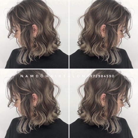 Uốn Xoăn Sóng Nước Tóc Ngắn,Top Salon Làm Đẹp Uy Tín Giá Rẻ Hoài Đức - Nam Đỗ Hair Salon