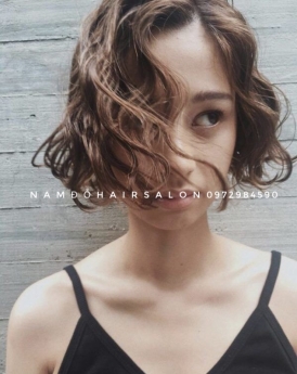 Uốn Xoăn Sóng Tóc Ngắn,Top Salon Làm Đẹp Uy Tín Giá Rẻ Hoài Đức - Nam Đỗ Hair Salon