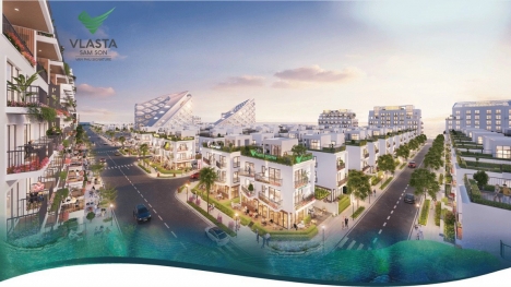 Bán ngoại giao biệt thự, nhà phố liền kề mặt biển, sở hữu lâu dài Vlasta - Sầm Sơn quà khủng, vay