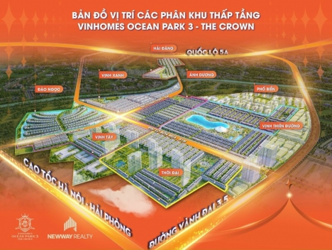 Chính sách bán hàng siêu hấp dẫn dành cho NĐT tại Vinhomes Ocean Park3 - The Crown.