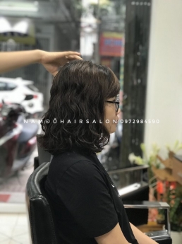 Uốn Xoăn Xù Mì Tóc Ngang Vai,Top Salon Làm Đẹp Giá Rẻ Hoài Đức - Nam Đỗ Hair Salon