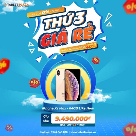 Hàng loạt Iphone giảm giá cực sốc tại Tablet Plaza