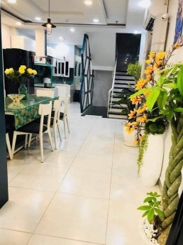 HOT HOT LẮM VÕ THỊ THỪA 4.25X19 PHÚ ĐÔNG QUẬN 12 XÂY 4 TẦNG NỘI THẤT ĐẸP có Hệ Thống PCCC