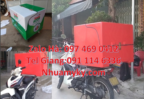 Thùng đựng hồ sơ, Giá thùng nhựa giao hàng, Thùng giữ nhiệt xe máy, thùng giao trà sữa, Thùng giao đ