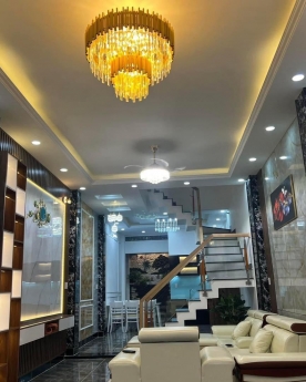 Bán nhà phố sổ sẵn,MT đường 19m tiện kinh doanh tại TTHC Tân Uyên