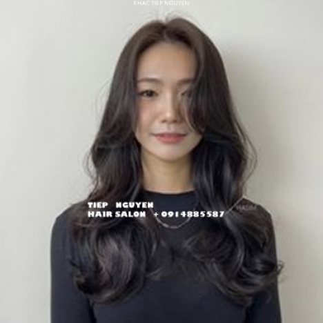 19 tóc layer,Miss Grand, uốn cụp mái bay, Học nghề tóc - Tiệp Nguyễn