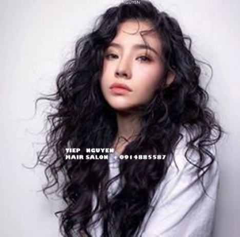 94 tóc layer,Miss Grand, uốn cụp mái bay, Học nghề tóc - Tiệp Nguyễn