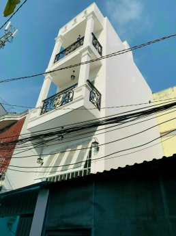 NHÀ ĐƯỜNG THÍCH QUẢNG ĐỨC, TRUNG TÂM PHÚ NHUẬN, HẺM THÔNG 3.5M, 5 TẦNG, 4.85 TỶ TL