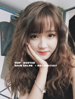47 tóc layer,Miss Grand, uốn cụp mái bay, Học nghề tóc - Tiệp Nguyễn