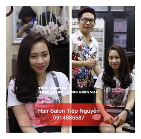 102 tóc layer,Miss Grand, uốn cụp mái bay, Học nghề tóc - Tiệp Nguyễn