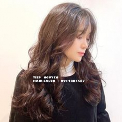 57 tóc layer,Miss Grand, uốn cụp mái bay, Học nghề tóc - Tiệp Nguyễn