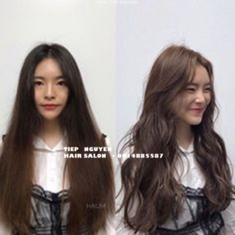 44 tóc layer,Miss Grand, uốn cụp mái bay, Học nghề tóc - Tiệp Nguyễn