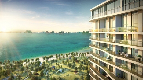 phá sản cần bán căn studio mặt view biển 37m2 giá full nội thất